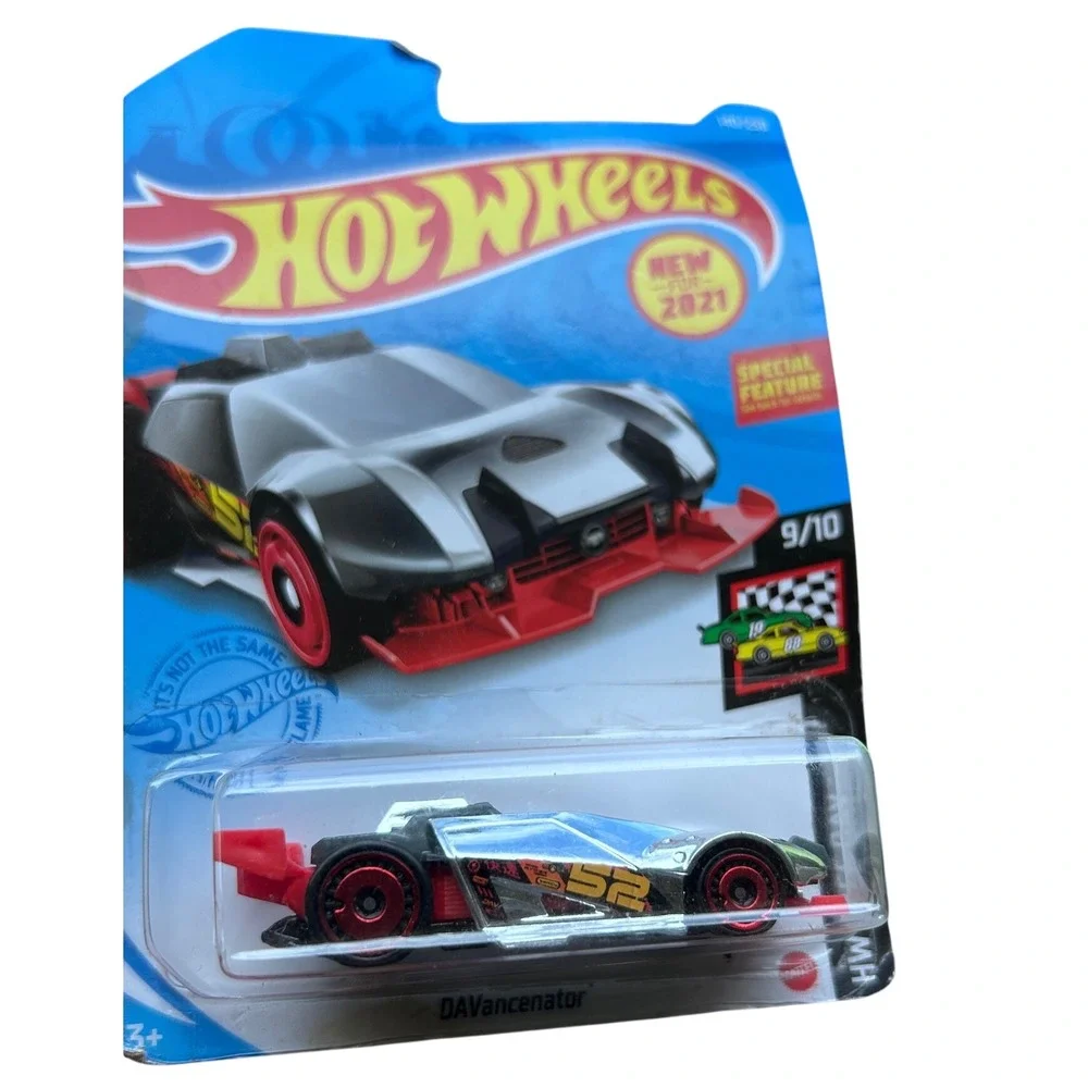 Hot Wheels DAVancenator Kids 1:64 Silver‎ Diecast HW Race Day 2021 kids car